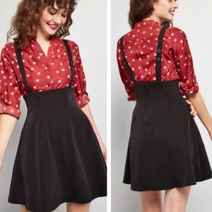 Modcloth Overall Winner Jumper Skirt